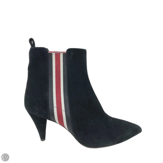 Boots Ankle Heels By Veronica Beard In Black, Size: 9.5