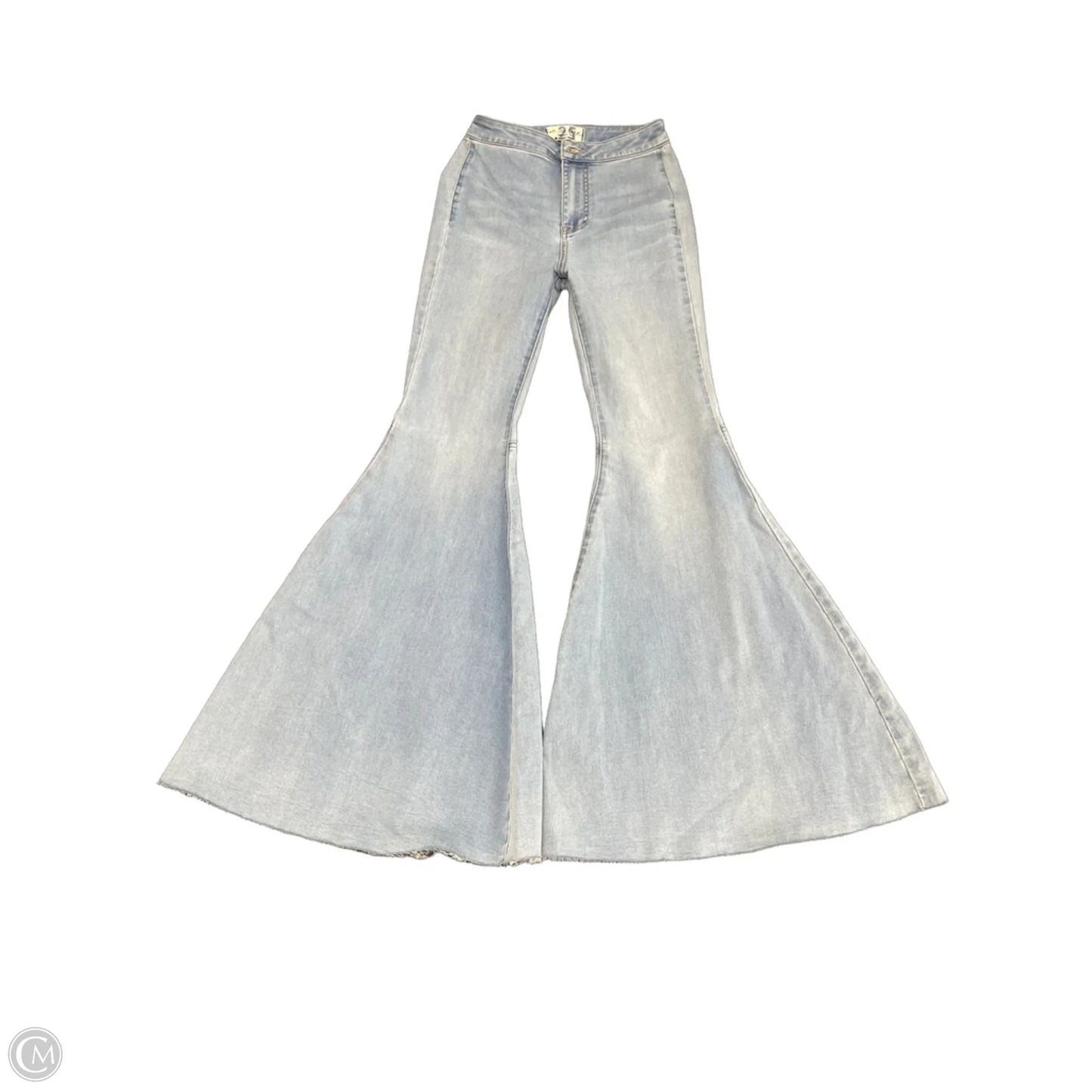 Jeans Flared By We The Free In Blue Denim, Size: 0