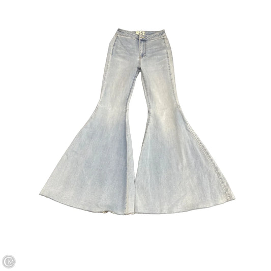 Jeans Flared By We The Free In Blue Denim, Size: 0