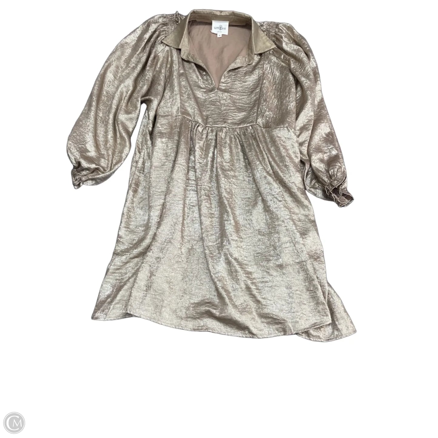 Dress Casual Short By Umgee In Gold, Size: M