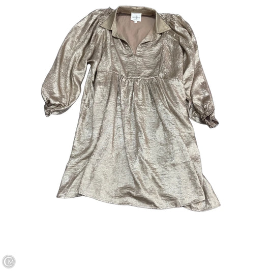 Dress Casual Short By Umgee In Gold, Size: M