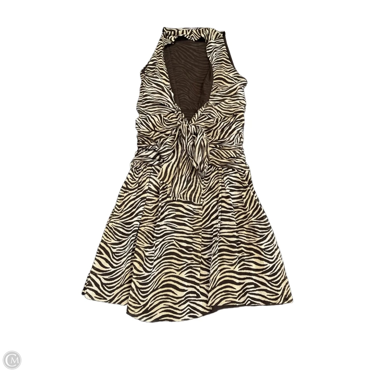 Dress Casual Short By Michael By Michael Kors In Animal Print, Size: L