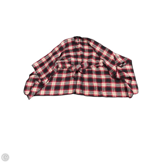 Shawl By Torrid In Black & Red, Size: Osfm
