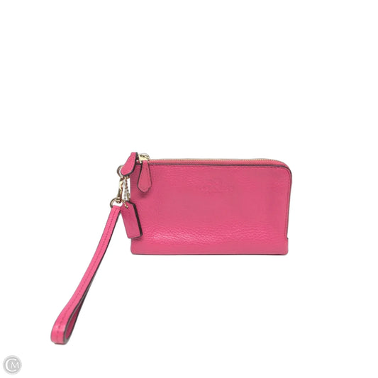 Wristlet Designer By Coach, Size: Medium