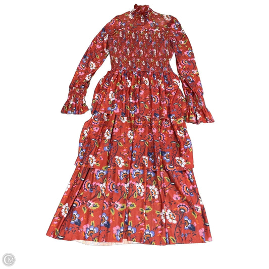 Dress Casual Midi By Chelsea And Violet In Floral Print, Size: S