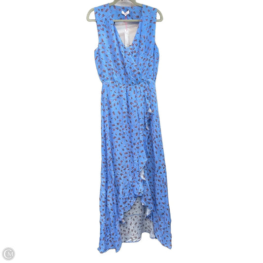 Dress Casual Midi By Parker In Blue, Size: S