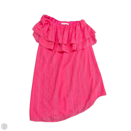Dress Casual Short By Trina Turk In Pink, Size: S