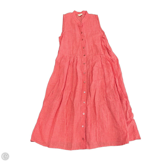 Dress Casual Short By Eileen Fisher In Coral, Size: S