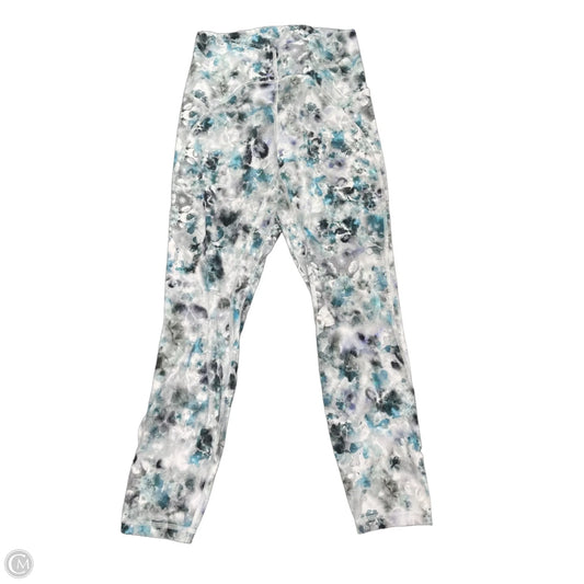 Athletic Leggings By Lululemon In Blue, Size: 8