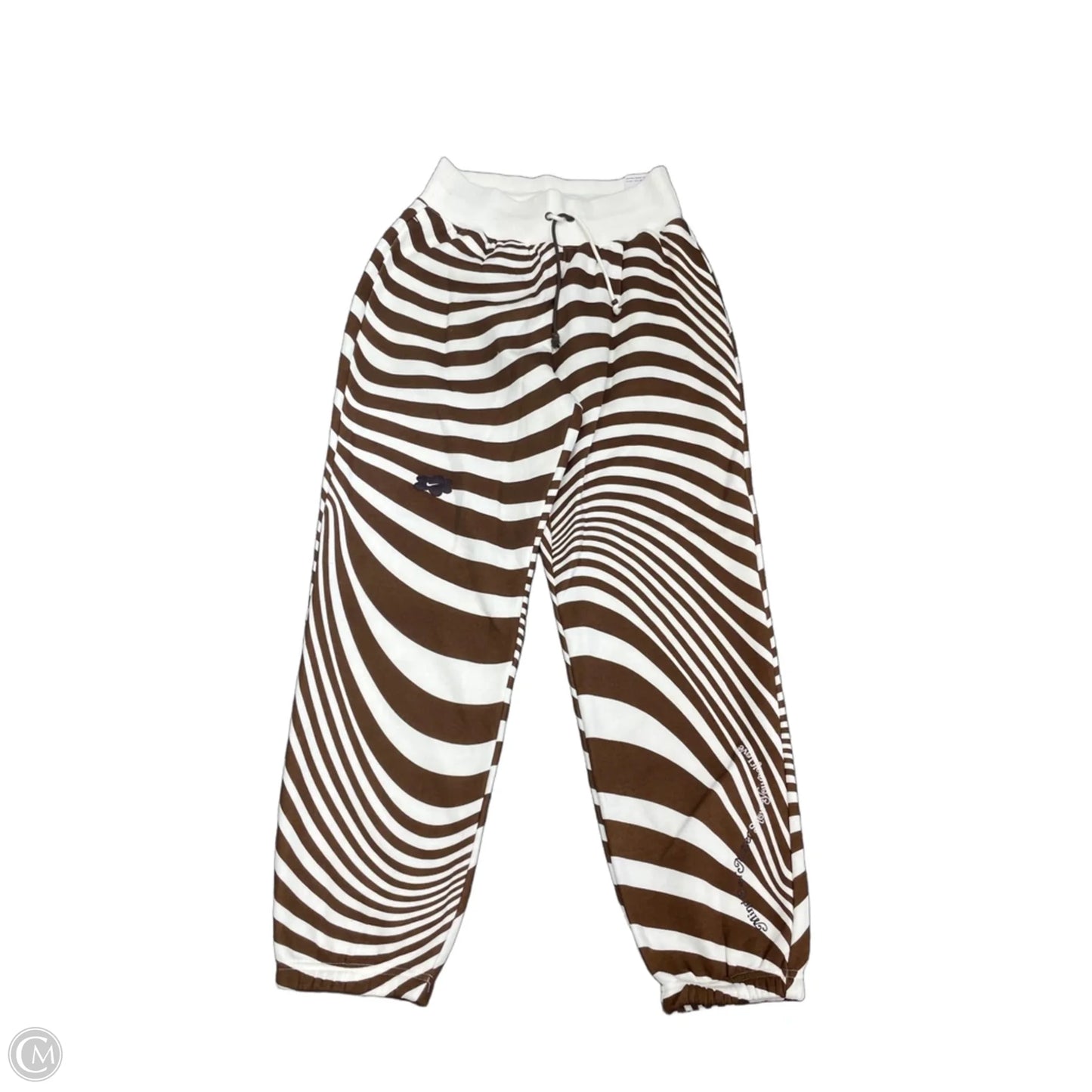 Pants Lounge By Nike Apparel In Brown & White, Size: S
