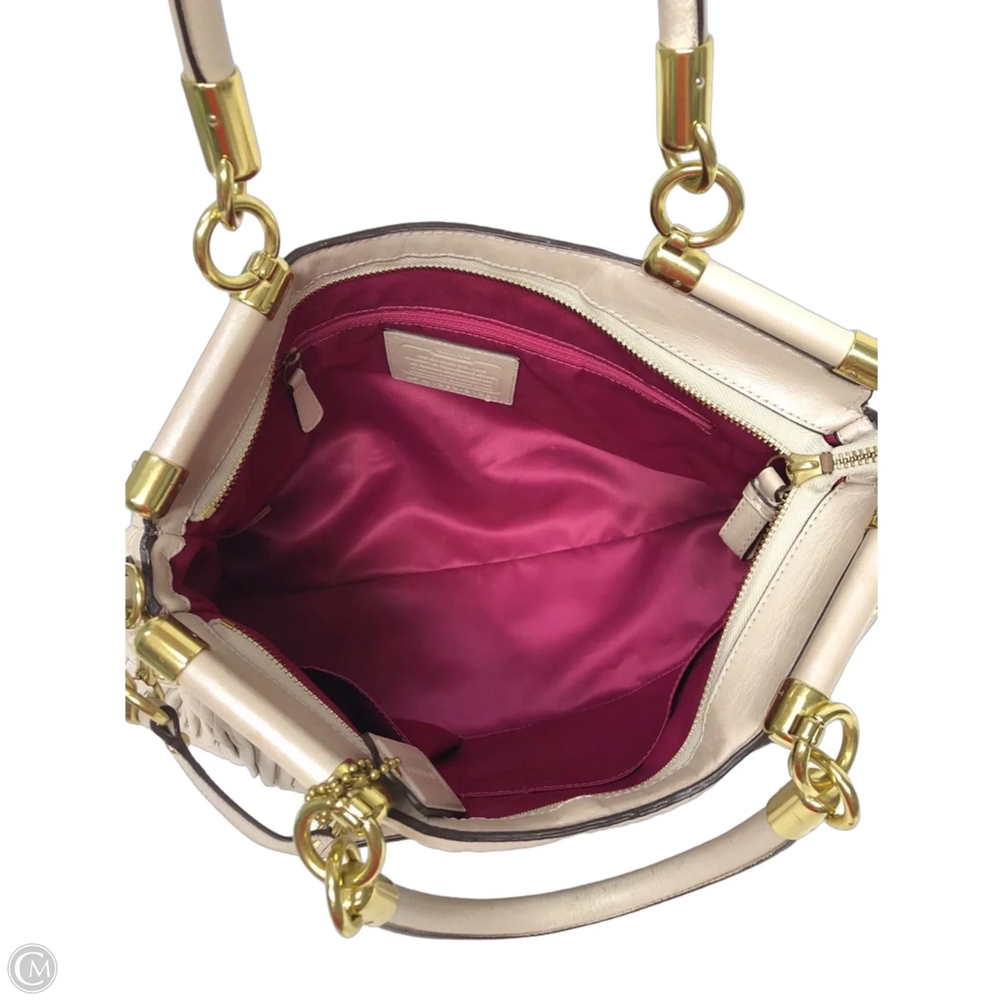 Handbag Designer By Coach, Size: Large