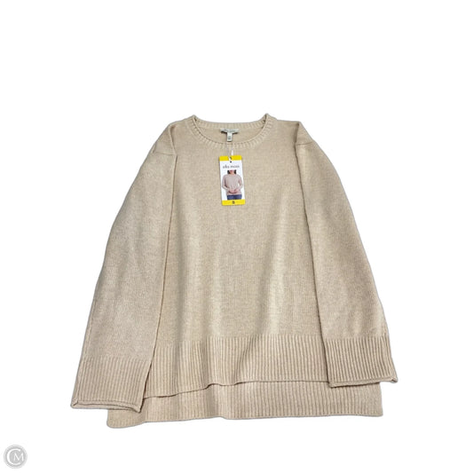 Sweater By Ella Moss In Beige, Size: S