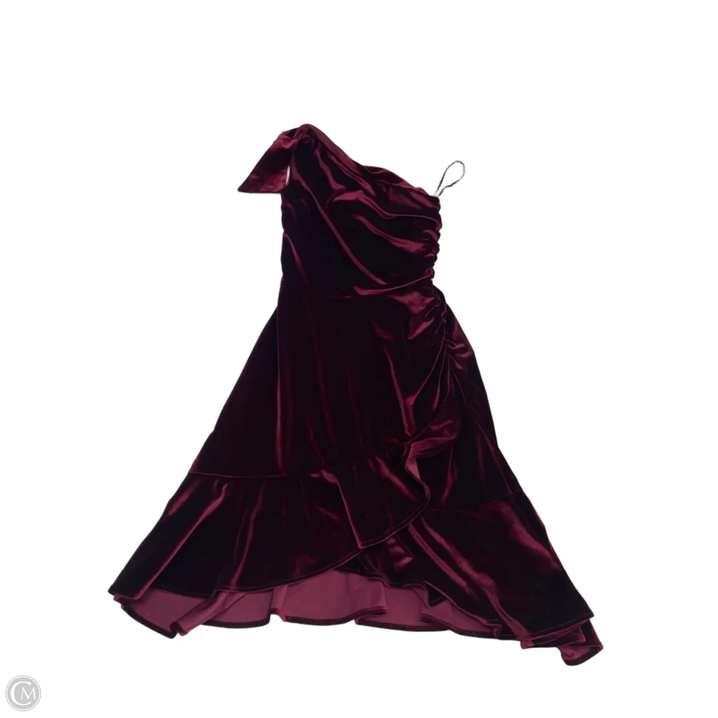 Dress Party Midi By Chelsea And Violet In Maroon, Size: S