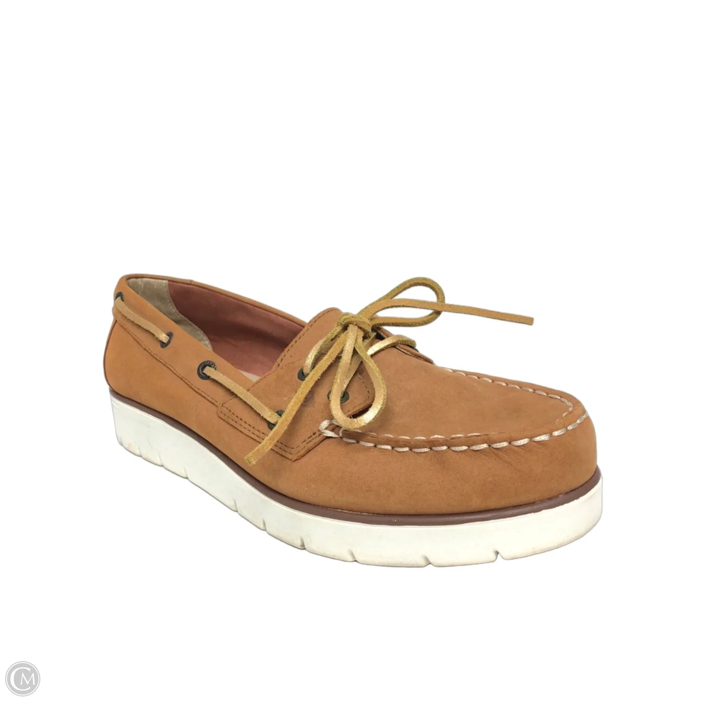 Shoes Heels Wedge By Sperry In Tan, Size: 9