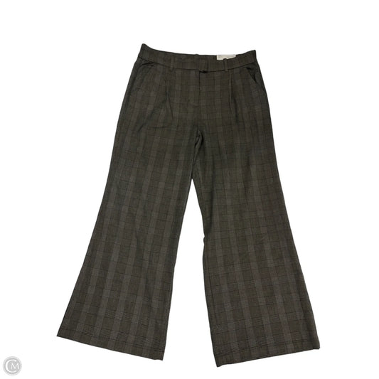 Pants Wide Leg By American Eagle In Plaid Pattern, Size: 14