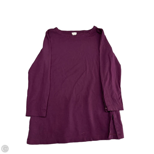 Top Long Sleeve By Chicos In Purple, Size: L