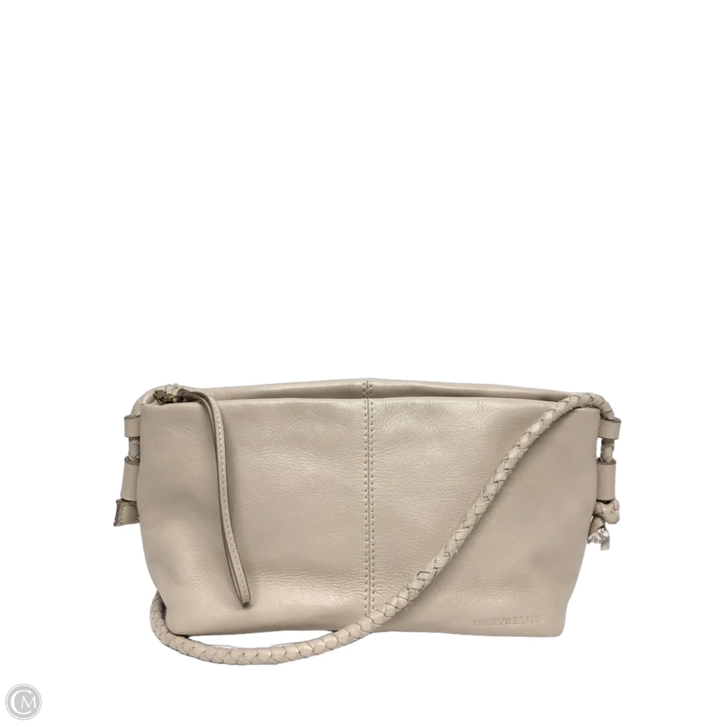 Crossbody Leather By Lucky Brand, Size: Small