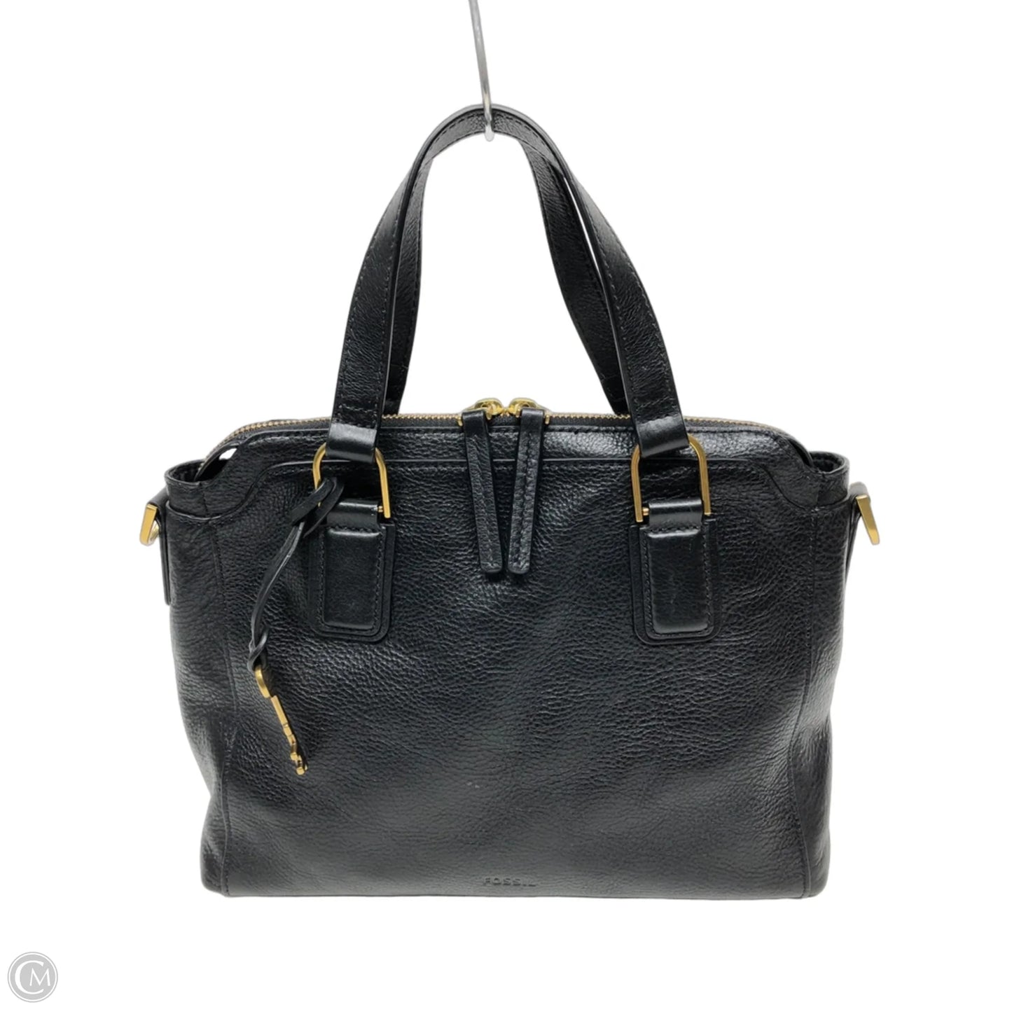 Crossbody Leather By Fossil, Size: Medium