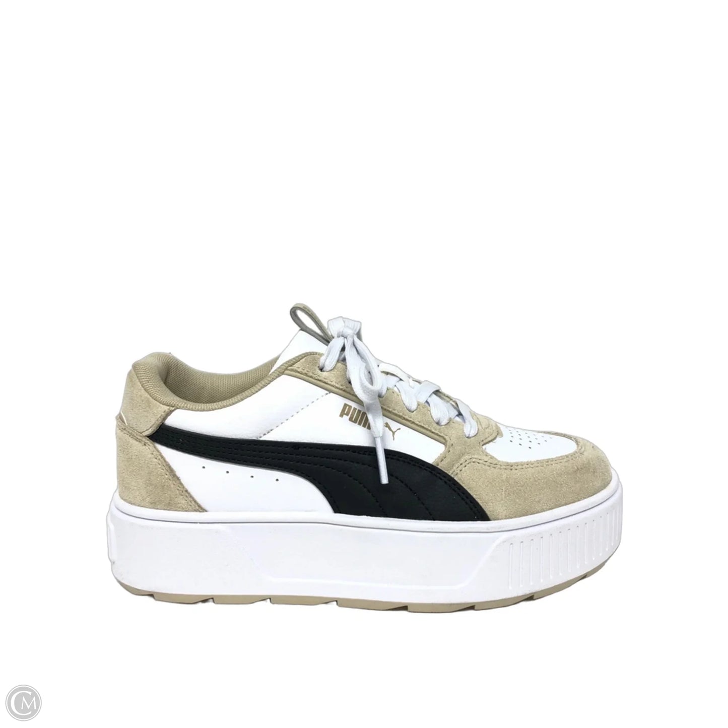 Shoes Sneakers Platform By Puma In Beige, Size: 7.5