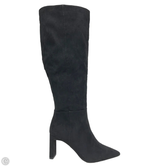 Boots Knee Heels By Melrose And Market In Black, Size: 7
