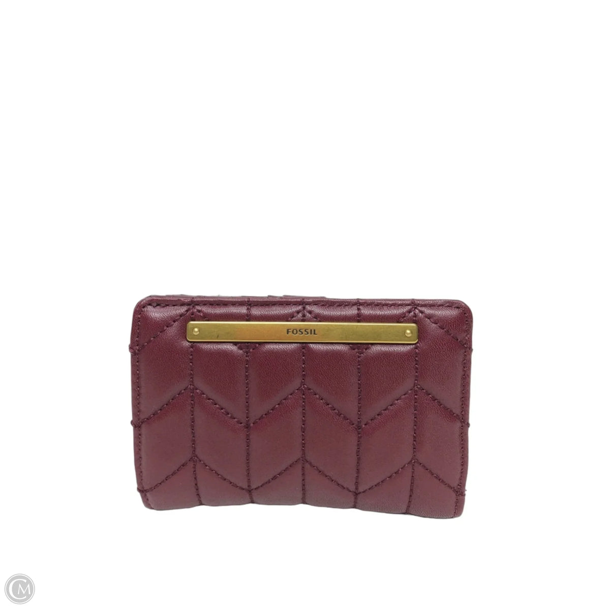 Wallet Leather By Fossil, Size: Small