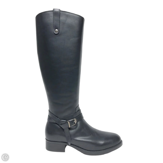 Boots Knee Heels By Chelsea And Violet In Black, Size: 9