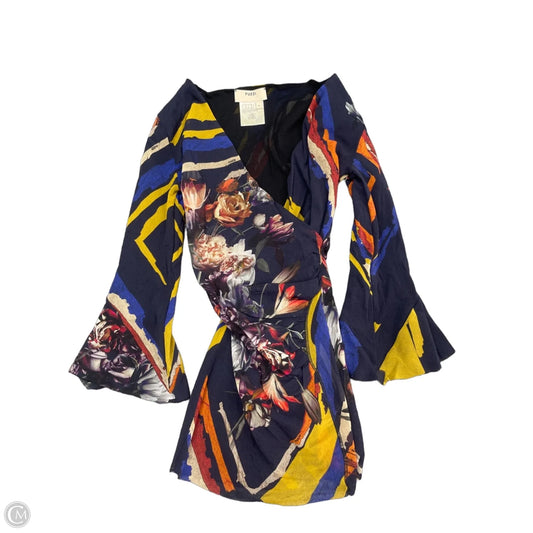 Blouse Long Sleeve By Cma In Multi-colored, Size: L