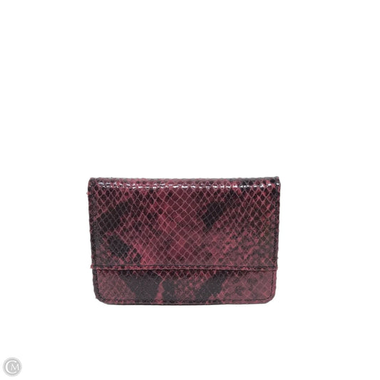 Wallet Leather By Nordstrom, Size: Small