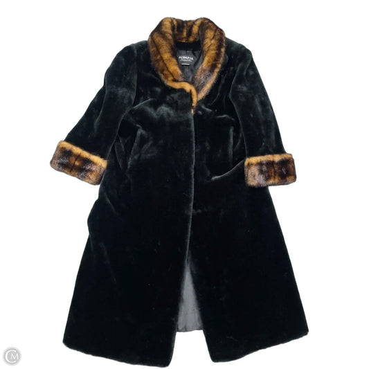 Coat Other By Olympia In Black & Brown, Size: M