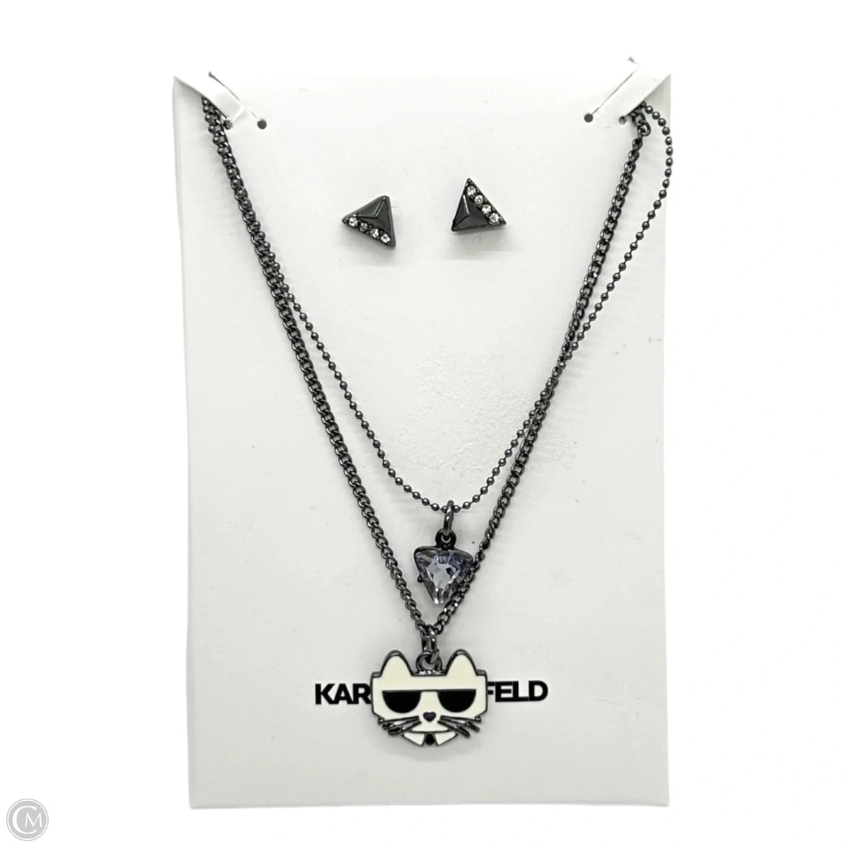 Necklace Layered By Karl Lagerfeld