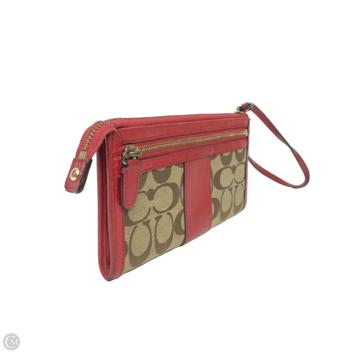 Wristlet Designer By Coach, Size: Large