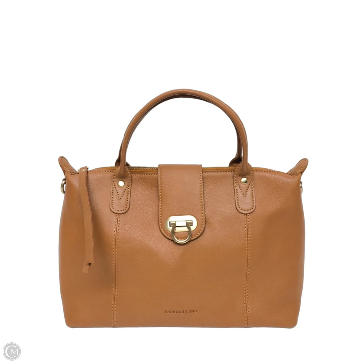 Handbag Leather By Cmb, Size: Small