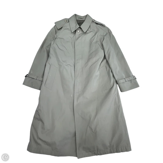 Coat Trench Coat By London Fog In Tan, Size: L