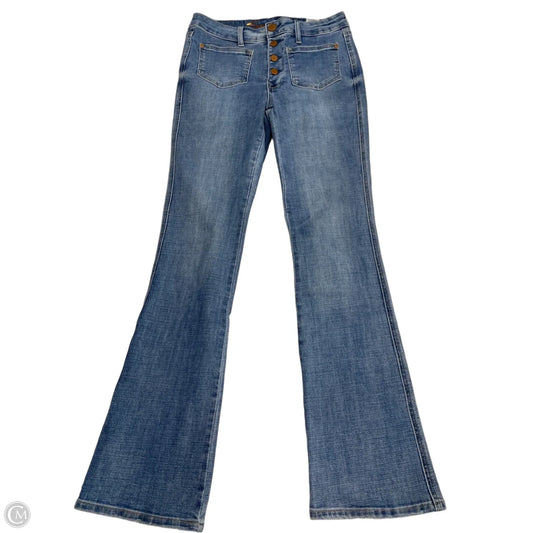 Jeans Boot Cut By Seven 7 In Blue Denim, Size: 6
