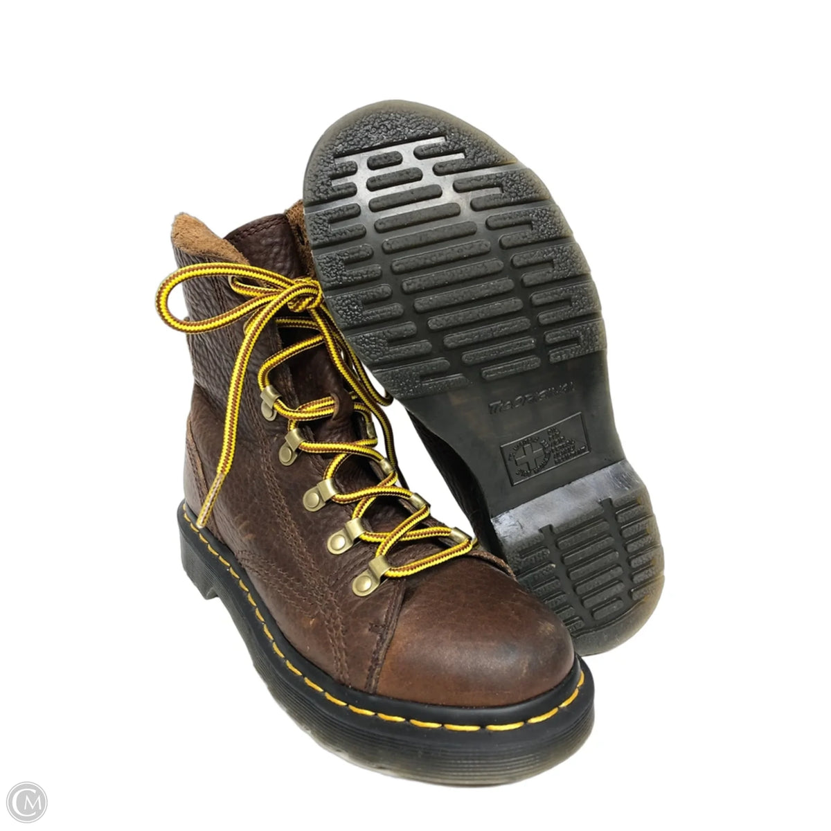 Boots Designer By Dr Martens In Brown, Size: 6