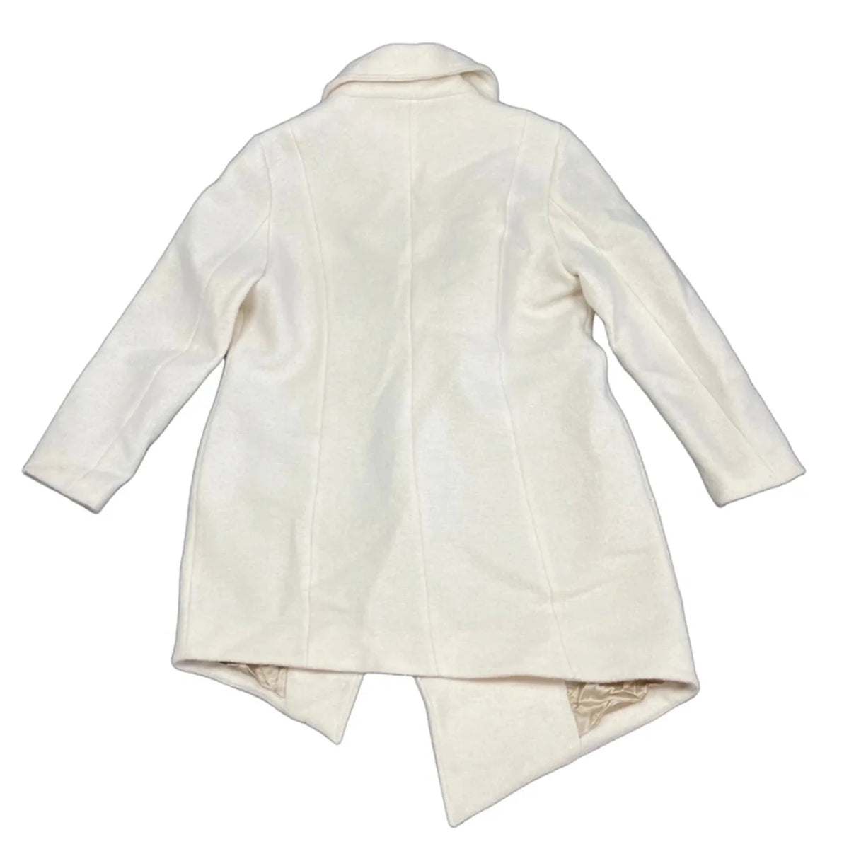 Coat Wool By Cma In Beige, Size: 3x