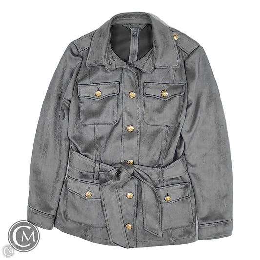 Jacket Other By White House Black Market In Grey, Size: L
