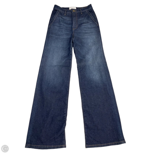 Jeans Wide Leg By Evereve In Blue Denim, Size: 2