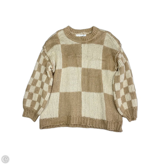 Sweater By Altard State In Tan, Size: S