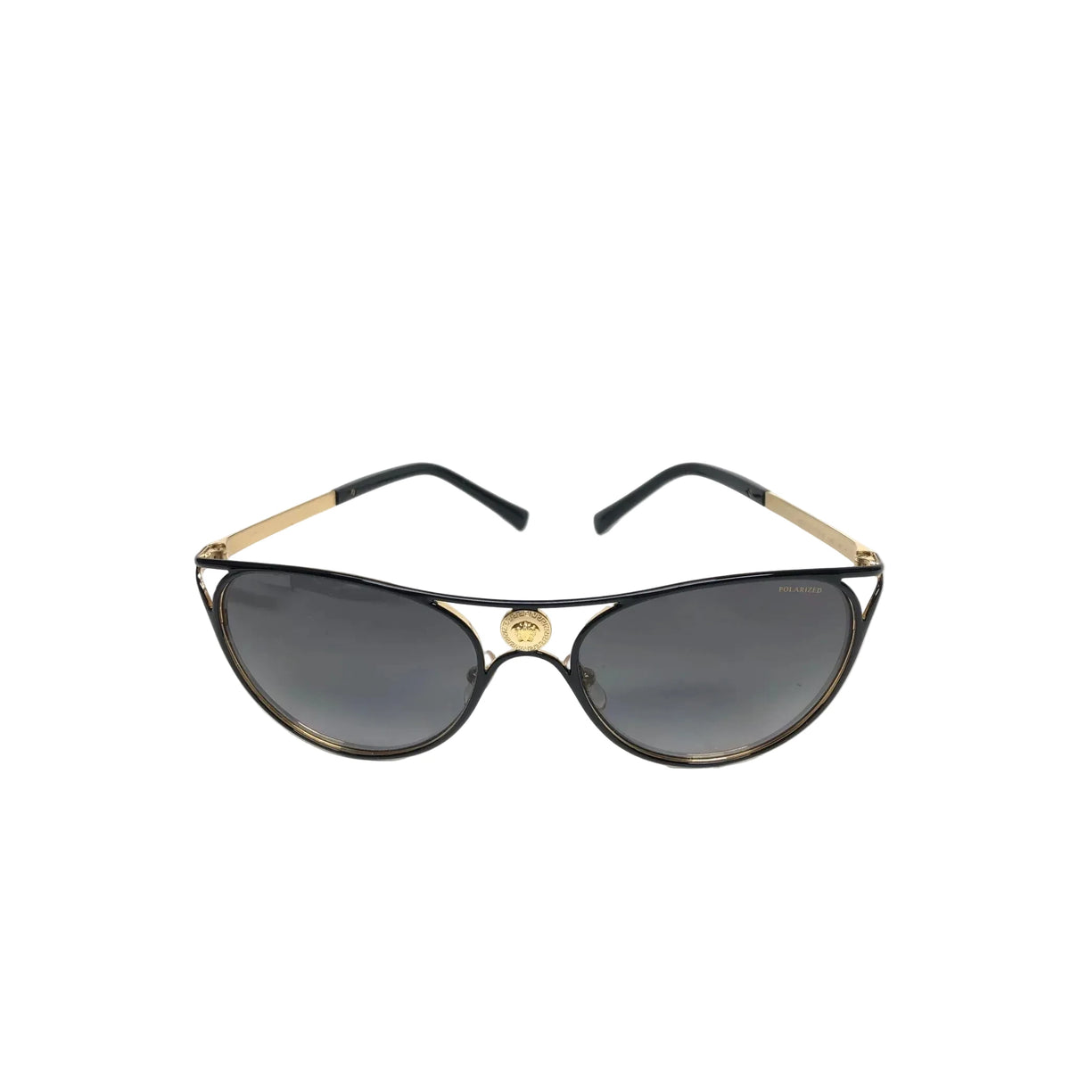 Sunglasses Luxury Designer By Versace, Size:
