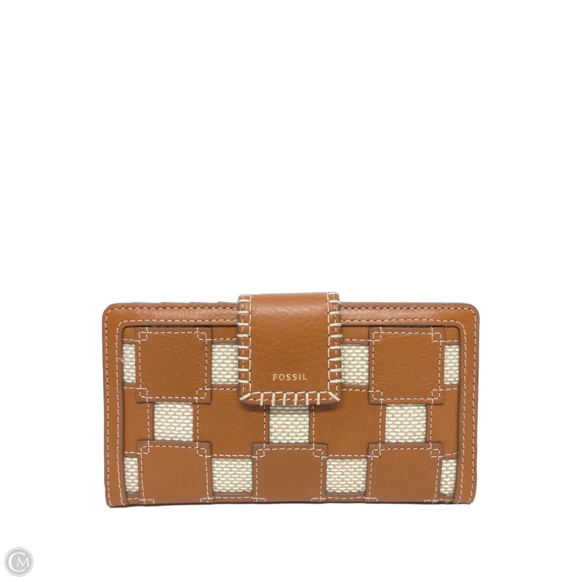 Wallet By Fossil, Size: Large