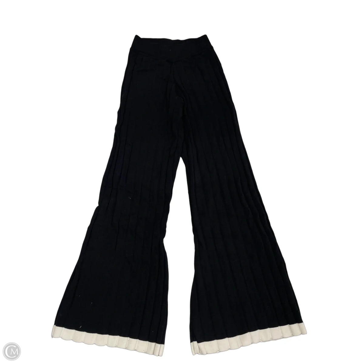 Pants Set 2pc By Clothes Mentor In Black & White, Size: M