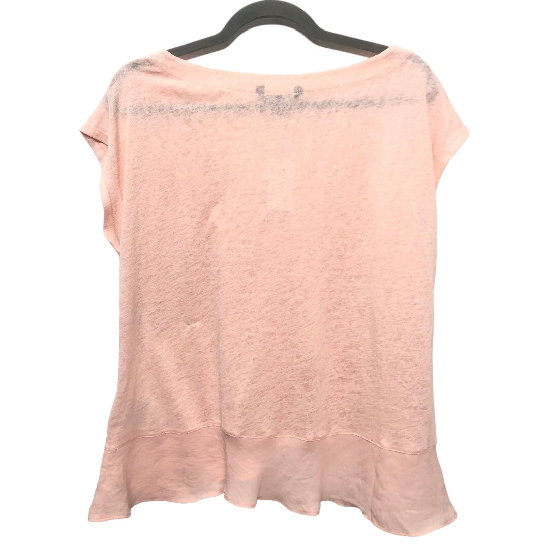 Pink Top Short Sleeve Banana Republic, Size M