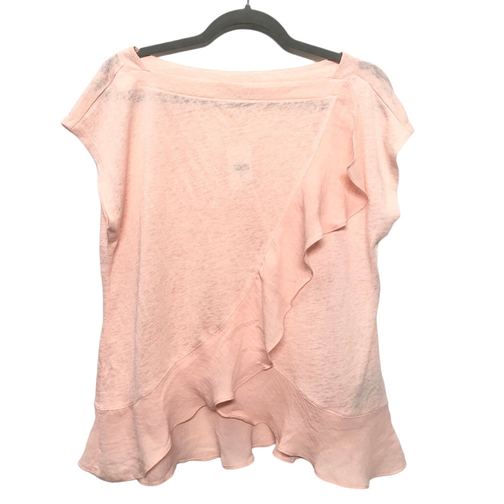 Pink Top Short Sleeve Banana Republic, Size M