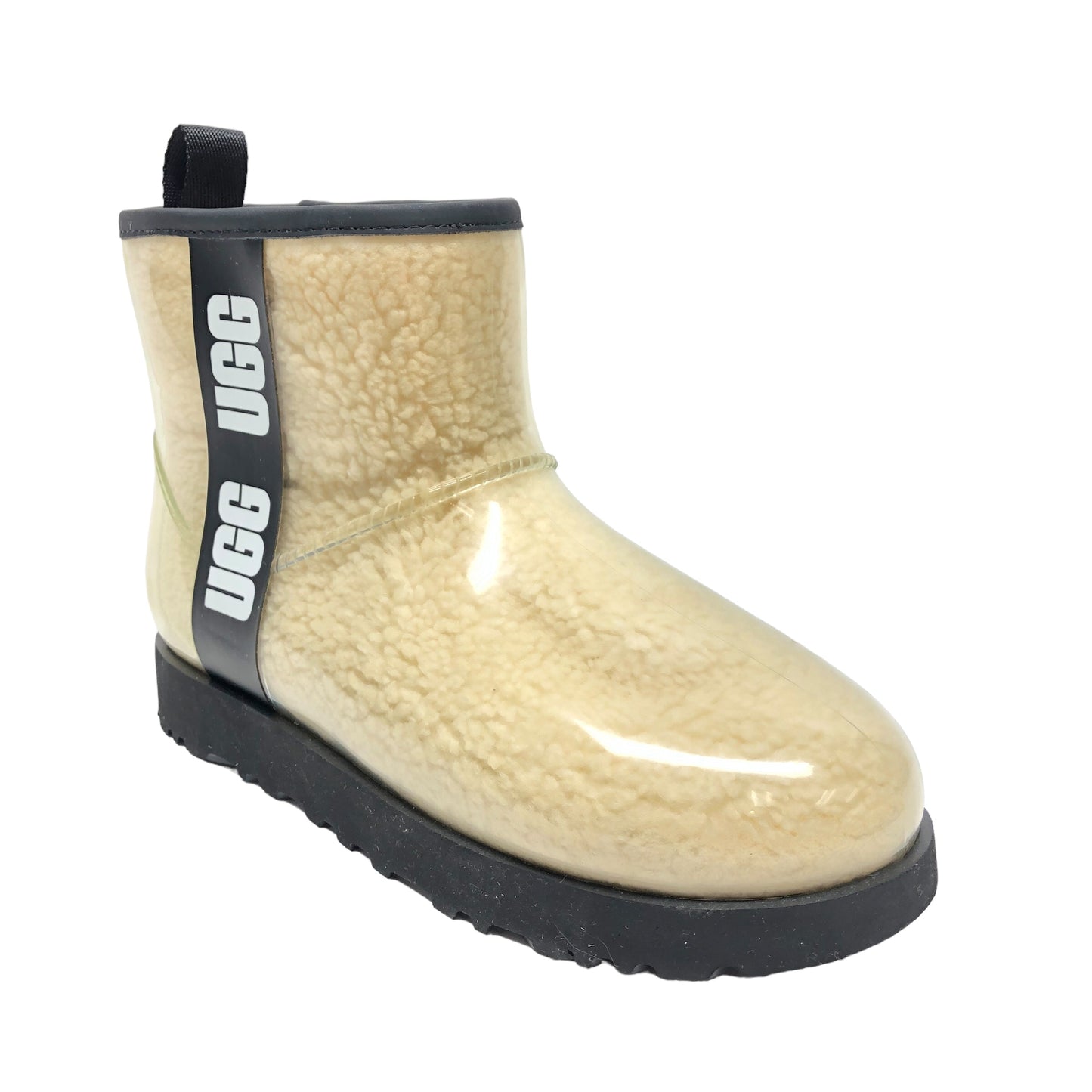 Boots Snow By Ugg In Black & Cream, Size: 8