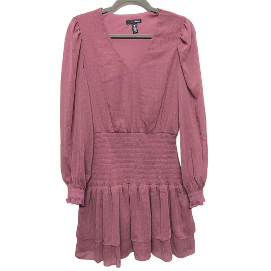 Dress Casual Short By Aqua In Purple, Size: S