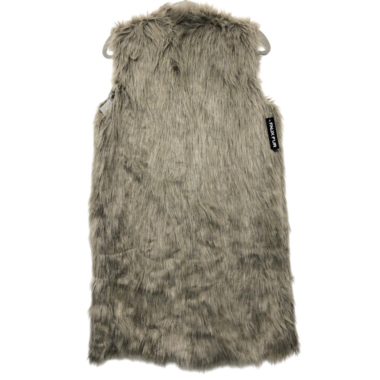 Vest Faux Fur & Sherpa By Clothes Mentor In Brown, Size: M