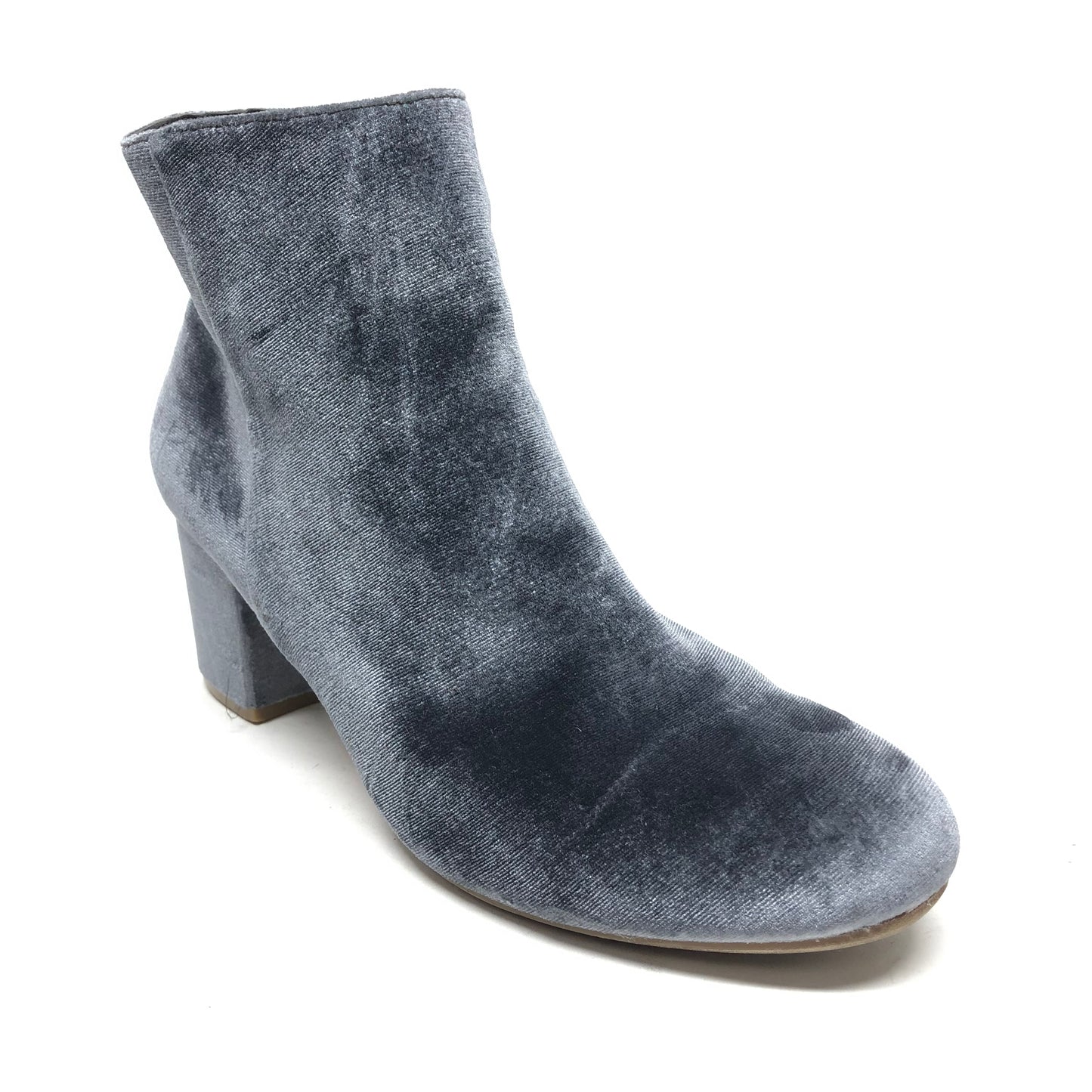 Boots Ankle Heels By Merona In Grey, Size: 11