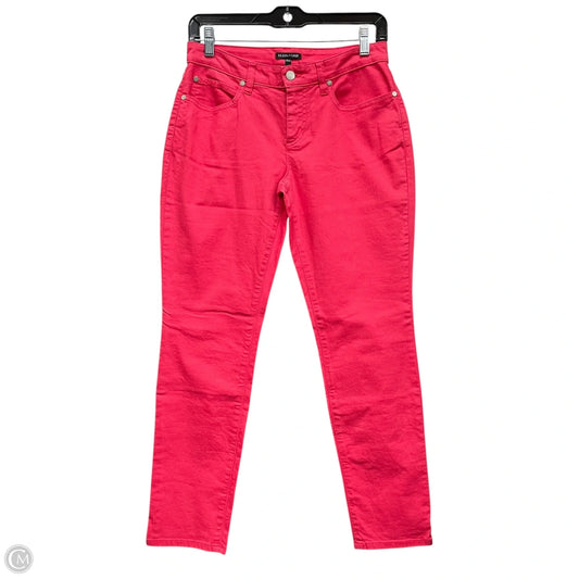 Jeans Straight By Eileen Fisher In Red, Size: 4