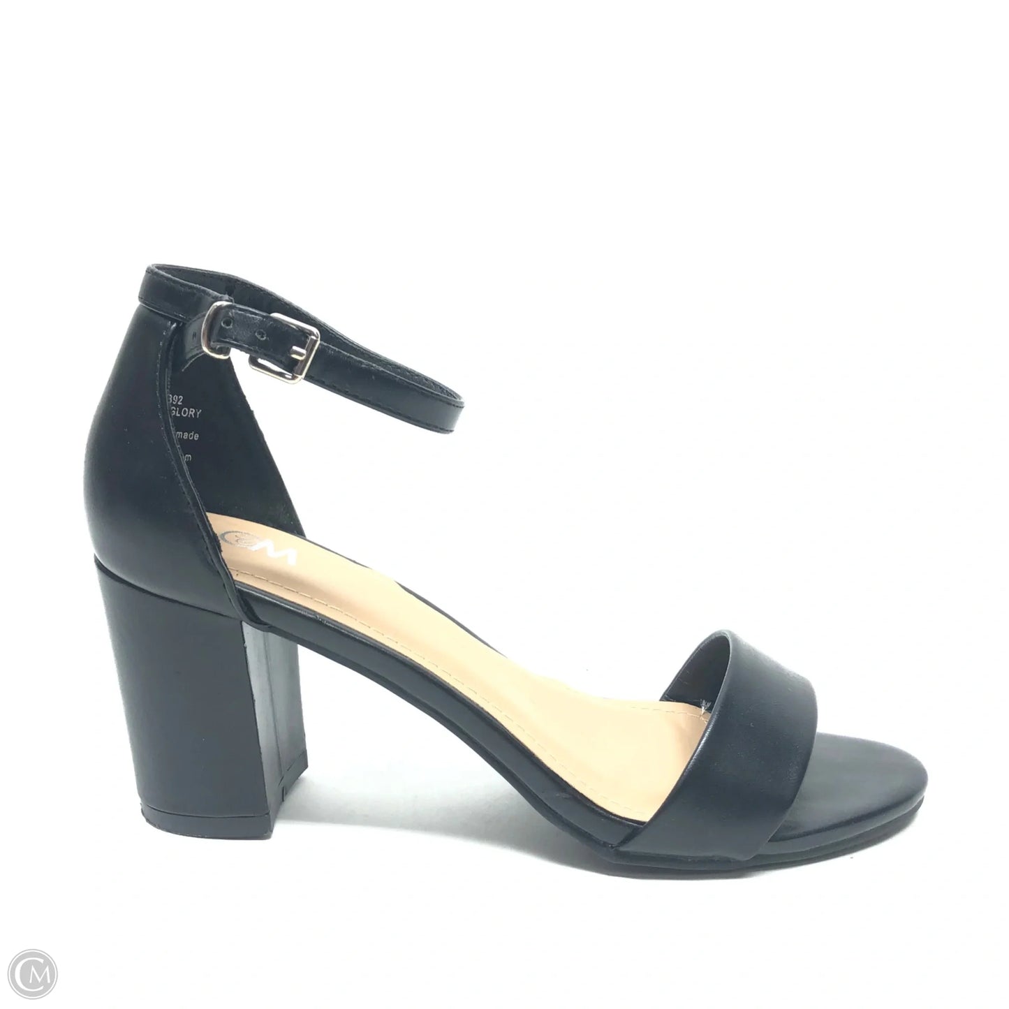Shoes Heels Block By Clothes Mentor In Black, Size: 8.5